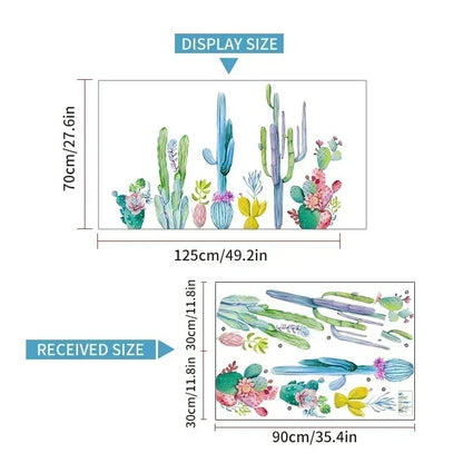 Ink Wall Stickers Wash Peach Blossom For Living Room Bedroom Home Flower Background Wall Decor Self-adhesive Sticker Wallpaper