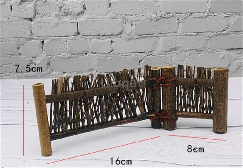 Japanese Korean fence plate Cuisine Sushi Boats Bamboo Creative Exquisite Sushi Tools Vintage bamboo sushi dish bamboo fence