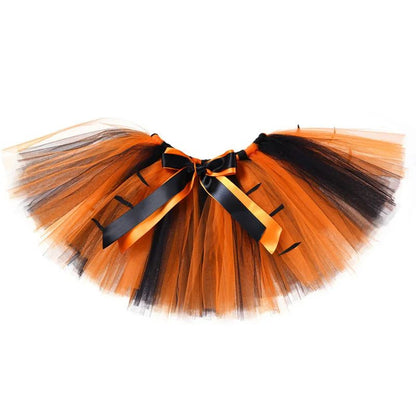 Tiger Giraffe Tutu Skirt for Cute Girls Halloween Christmas Costume for Toddler Animal Zoo Outfit Birthday Photoshoot Tutus