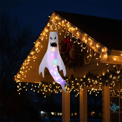 Halloween Decoration, Ghost Wind Tunnel Ghost Pendant, Halloween Party Venue DIY Decorations, Home Scary Ghost Festival Hanging