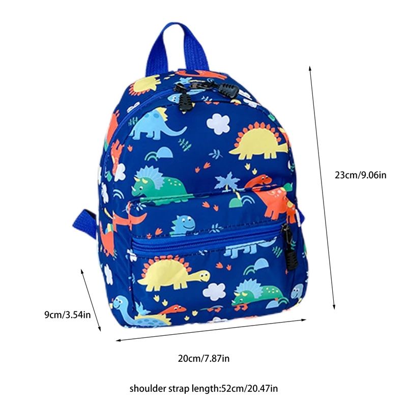 Mochila Escolar Infantil Desenho Dinossauro Unicórnio Mochila Infantil Bebê Bonito Jardim de Infância Meninos Meninas Bolsas Impermeáveis