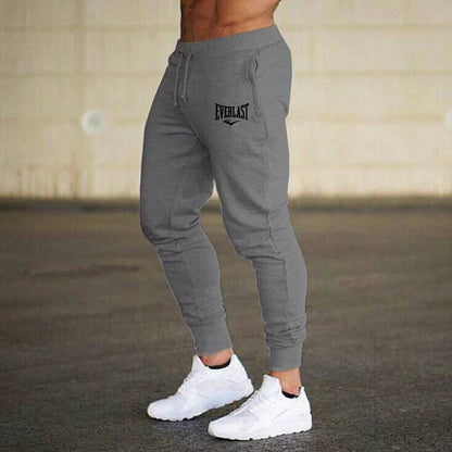 Printed pants autumn EVERLAST men's and women's running pants jogging pants sports casual pants fitness gym breathable pants