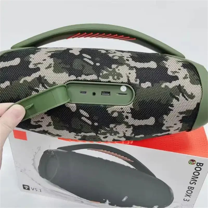 100W High Power BoomBox 3 Outdoor Portable Music God 3rd Generation Wireless Bluetooth Speaker Ultra Low Bass Bluetooth Speaker