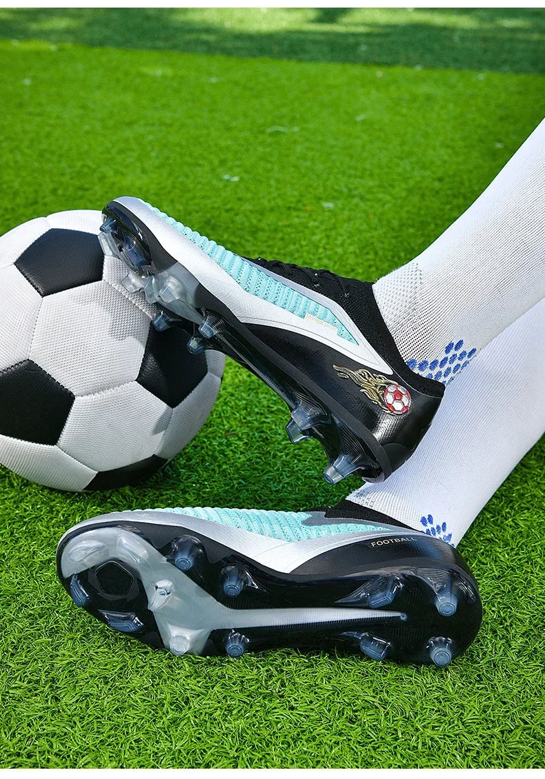 Men Soccer Shoes Original Fast Professional Unisex Cleats Low Cut Football Field Boot Non Slip Comfortable Outdoor Sneaker Match