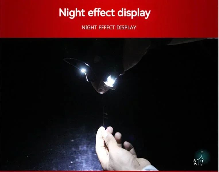 LED Flashlight Fishing Strap Fingerless Gloves Waterproof Cycling Camping Hiking Rescue Glove Lamp Lighting Gloves