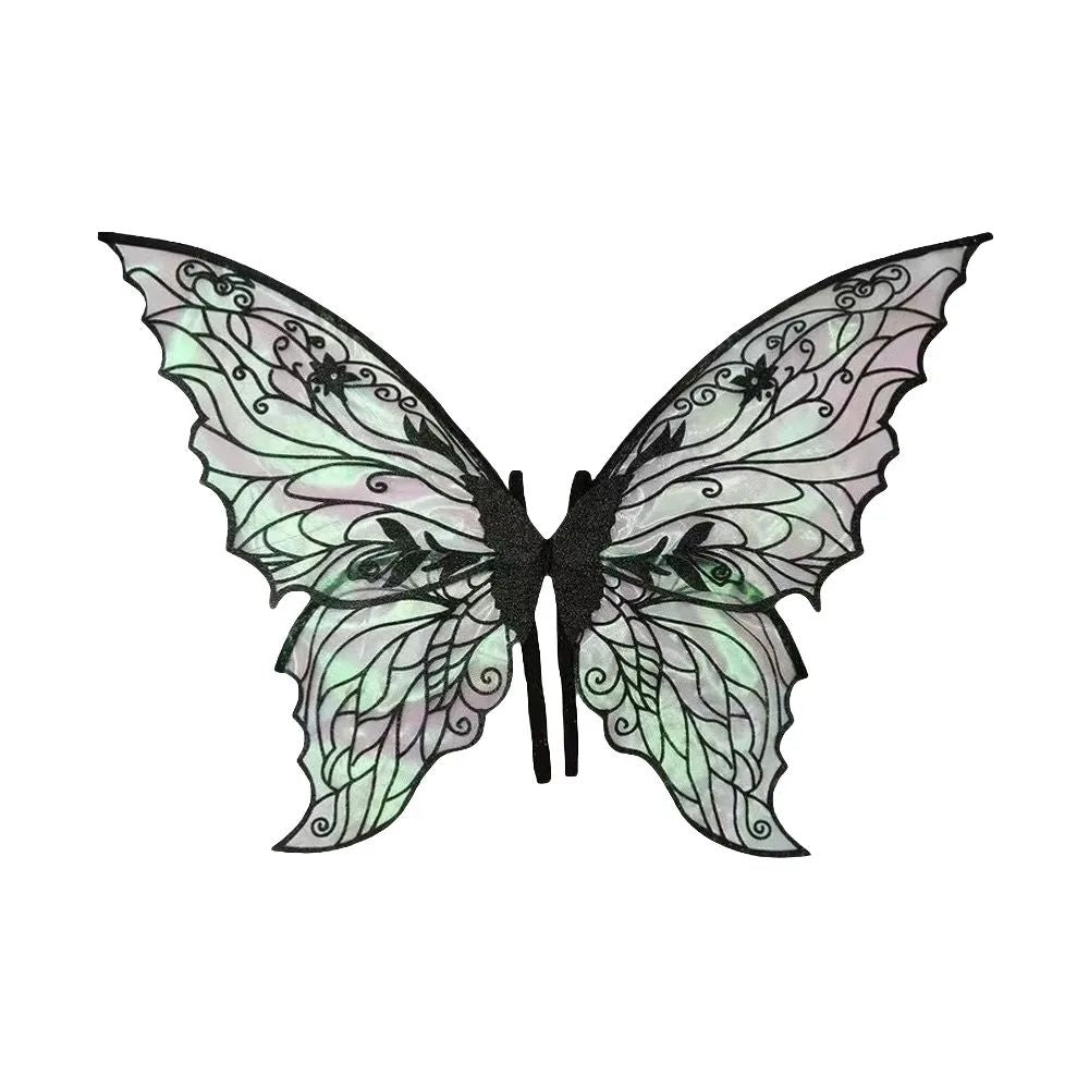 1PC Adults Fairy Wings Girls Sparkling Angel Wings Butterfly Costume Wings Halloween Costume Dress up Party Favor Christmas Gift