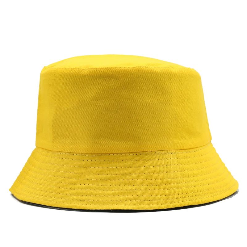 Atacado Chapéu Bucket com Logotipo Personalizado para Mulheres Algodão Homens Proteção Solar ao Ar Livre Bonés Hip Hop Chapéu Pescador Gorros Bob