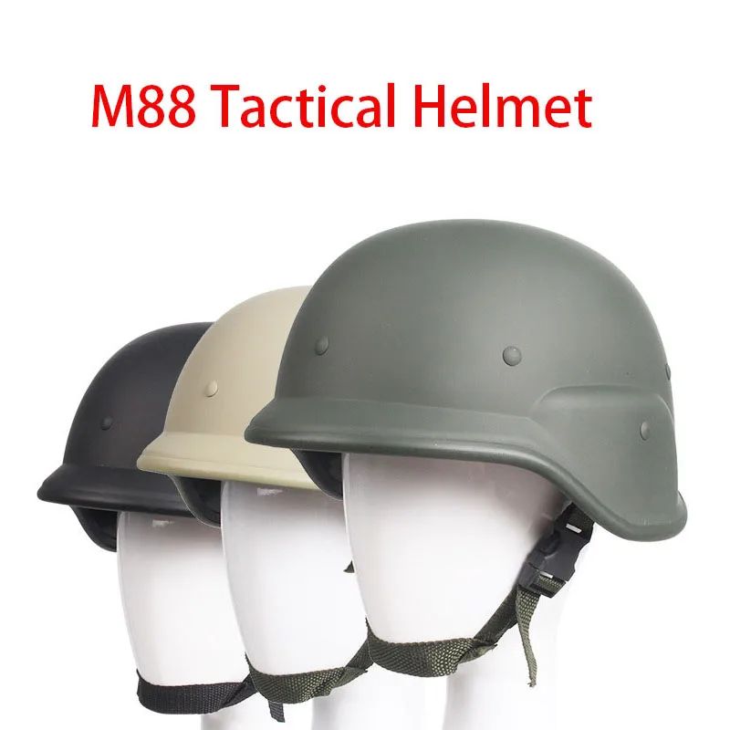 Tactical Equipment M88 ABS Plastic Protective Helmet Fiberglass Explosion-Proof Helmet With Memory Foam Suitable For Training