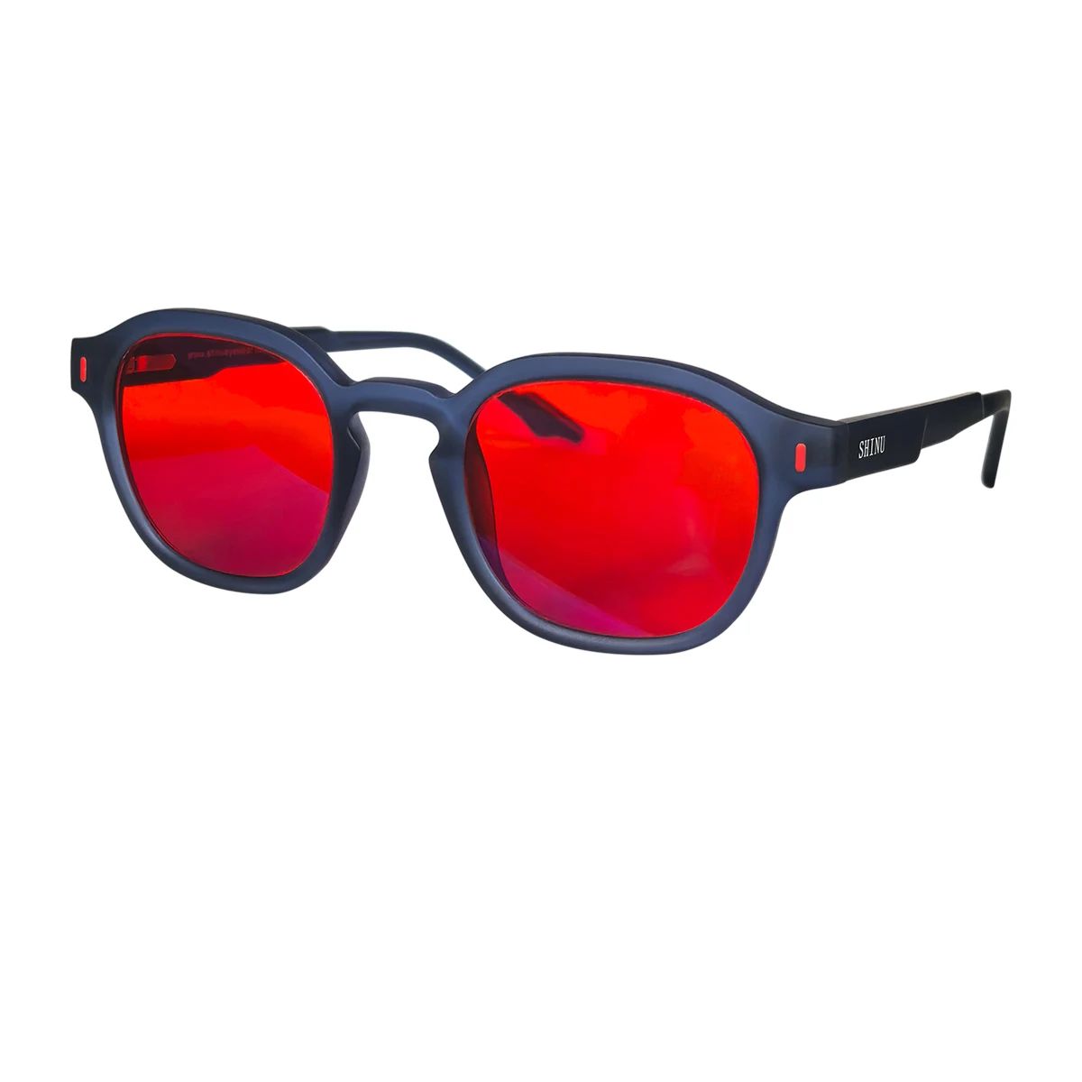 SHINU sleep better red lenses blue light filter glasses for men orange eyepieces gaming glasses Sleep aid glasses man customized