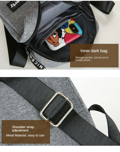 New Men's Fashion Oxford Bags Shoulder Bag Man Waterproof Messenger Crossbody Bags for Men 2025 Business Bags for Men ??? ??