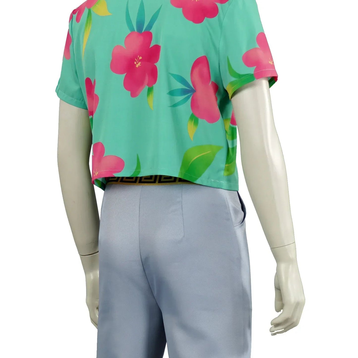 KPp Boys Abby Cosplay Floral Shirt Wig Hat 2026 Disfraz Soda Pop Costume Kids Men Halloween Party Clothes