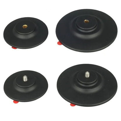 1/4 Inch Screw Mount or 1/4" Internal Screw Adapter Car Dashboard Round Plate Adhesive Tape for Gopro GPS Camera Smartphones