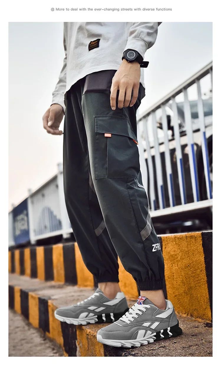 Marca Tendência Tamanho 46 47 48 Tênis Masculino Antiderrapante Amortecedor Solado Grosso para Fitness Tênis de Corrida Respirável para Uso Externo para Homens