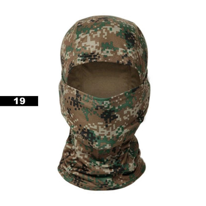Balaclava Baseball Caps Full Face Mask Set Men Summer Snapback Sun Hat Outdoor Hunting Camouflage Balaclava