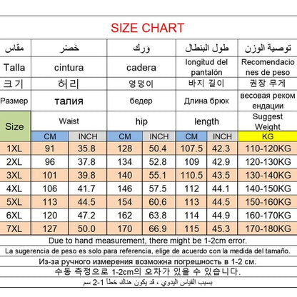 Men's Casual Pants Plus Size 110-180KG Stretch Slim Fit Elastic Waist Jogger Pants 1XL-7XL Classic Black Trousers Male Clothing