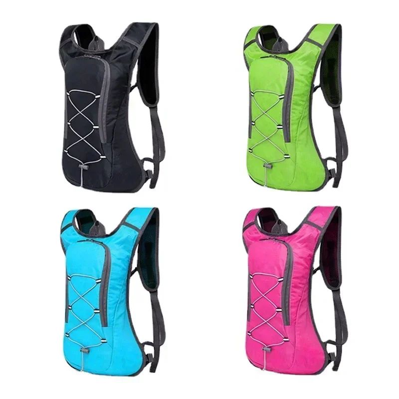 Mochila de Corrida Off-road Poliéster Mochila Ciclismo Maratona Mochila Esportiva para Caminhada e Montanhismo ao ar Livre