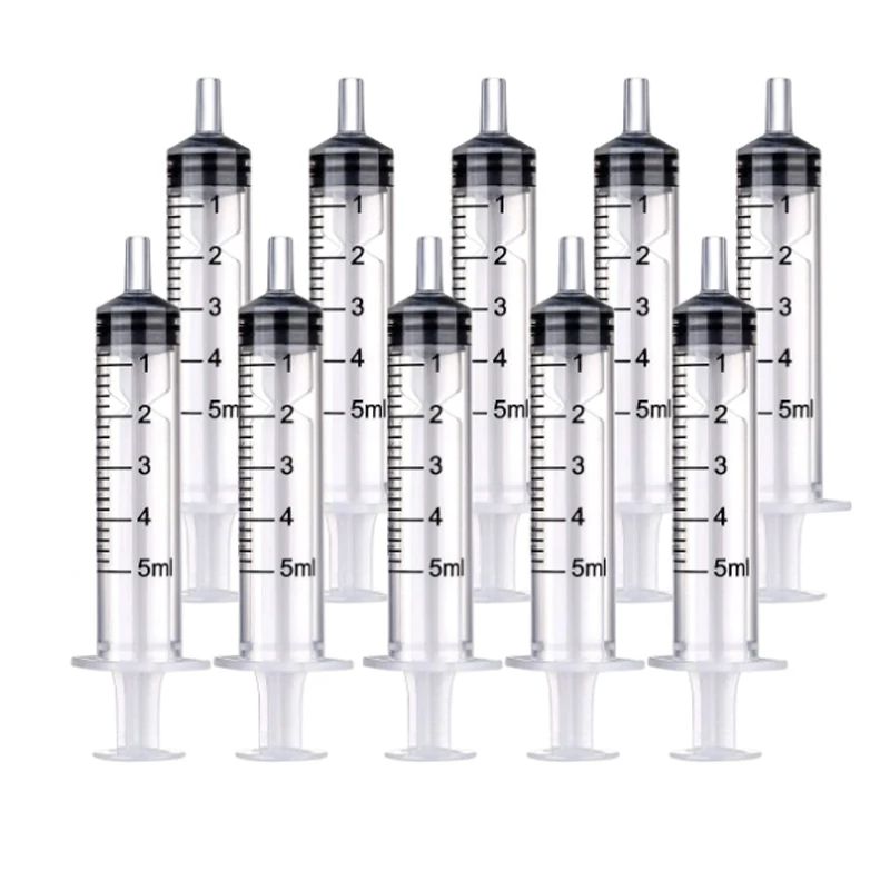 Seringa plástica de nutrientes reutilizável, 1ml-10ml, 10-20 peças, atacado, hidropônica, medição, também para cozinha