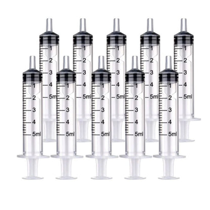 Seringa plástica de nutrientes reutilizável, 1ml-10ml, 10-20 peças, atacado, hidropônica, medição, também para cozinha