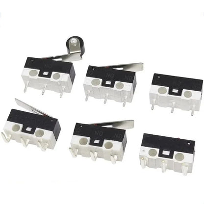 20Pcs 3 Pins Limit Switch SPDT Mouse Button Tact Switch 1A 125V Micro Switch for 3D Printer Parts Mouse Roller