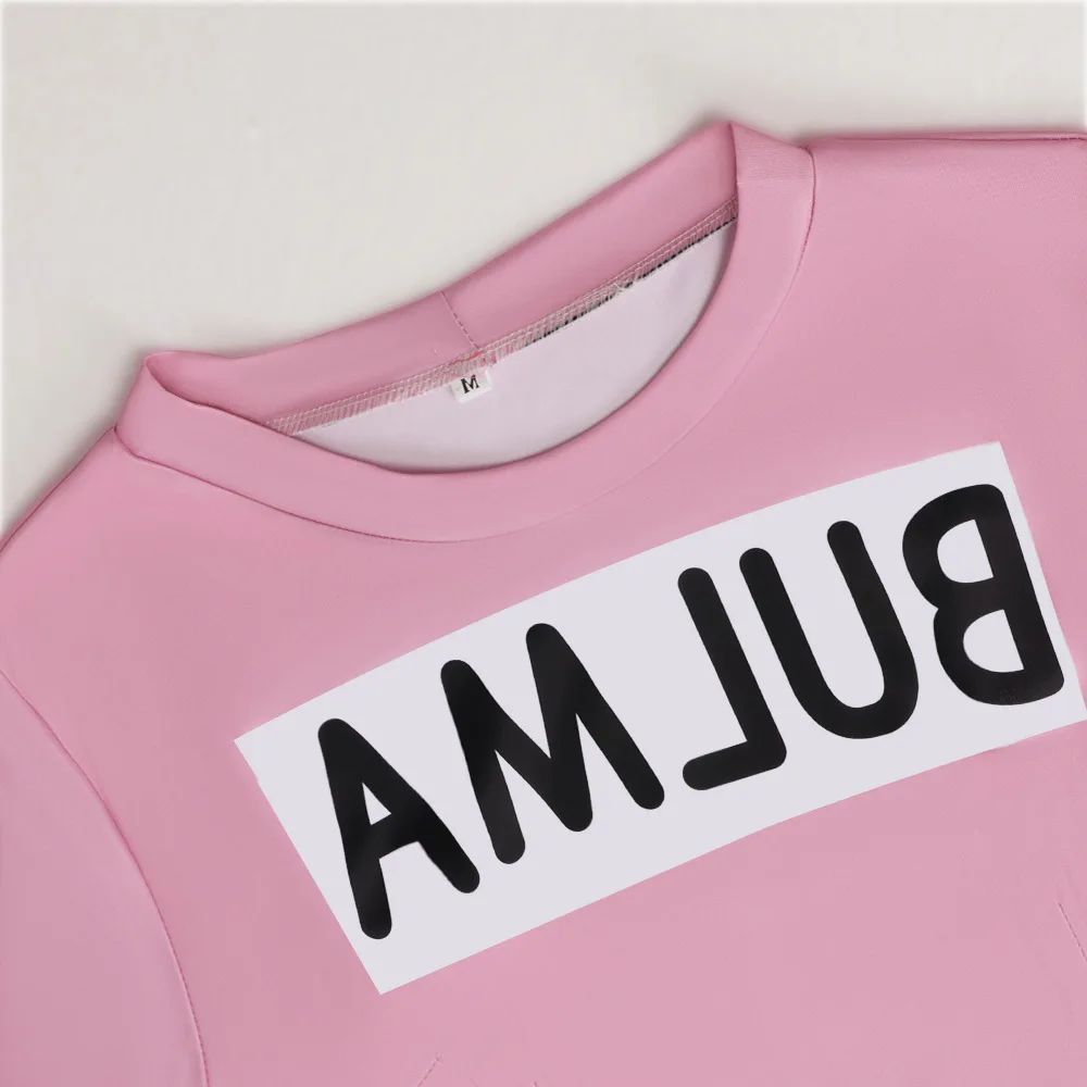 Japanese anime cosplay costume Bulma costume live-action roleplay convention cosplay dress