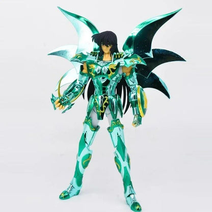 JM.MST Modelo Saint Seiya Myth Cloth EXM/EX Dragão Shiryu Deus V4 com Ikki Bebê Shun Cavaleiros do Zodíaco Boneco de Ação em Estoque