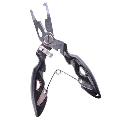 Alicates de Pesca Multifuncionais Ferramentas Acessórios para Bens de Inverno Alicates Torno para Amarrar Moscas Tesouras Conjunto de Linha de Pesca Pinças de Peixe