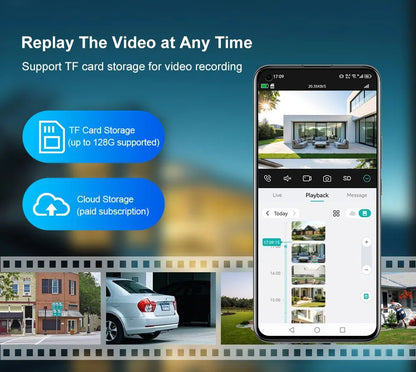 LS VISION 20MP 10X Optical Zoom Three PTZ Lens Solar Camera Outdoor WiFi/4G Three Screen Auto Tracking Security Cameras V380 Pro