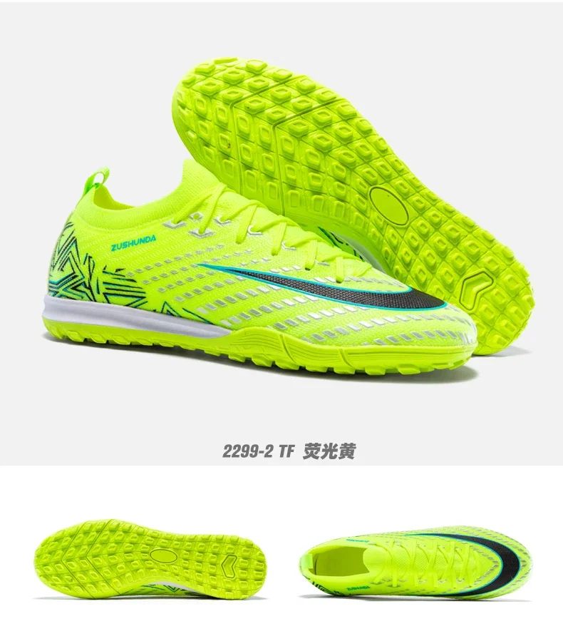 TF/FG Men Soccer Shoes Society Professional Football Field Boots Original Comfortable Top Quality Cleats Football Shoes Tenis