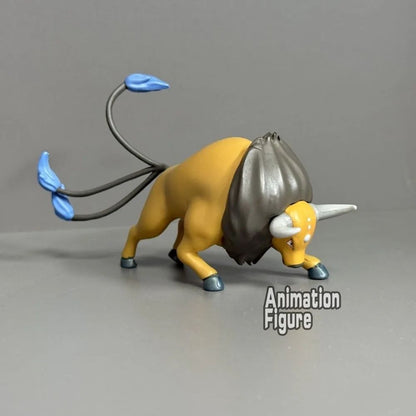 6-7cm Anime Pokemen Figure Tauros Action Figures Pvc Statue Desktop Ornamen Collection Model Toys Gifts