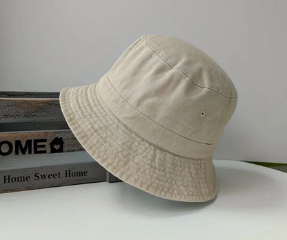 2025 Coreano Boné Pescador Jeans Lavado Cabeça Grande Masculino Chapéu de Sol Algodão Tamanho Grande 64cm Bob Panamá Unissex Tamanho Grande Boné de Pescador