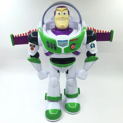 Boneco Articulado de 33cm do Buzz Lightyear de Toy Story 4 da Disney Pixar com Corpo de Pano, Fala e Edição Limitada para Coleção, Decoração e Presente