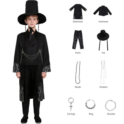 Movie Saja Boys Role Play Props Party Cosplay Set for K-POP Boys Jinu Halloween Party Cosplay Comic Exhibition Costume Outfit