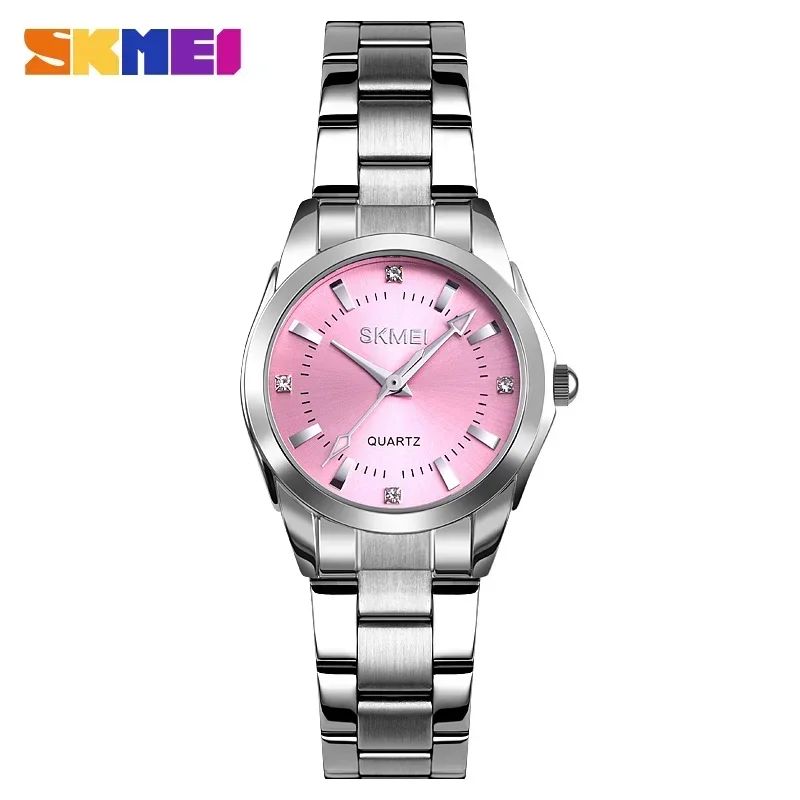 SKMEI1620  For Women Thin Lady Hour Ladies reloj mujer Fashion Simple Quartz Women Watch Japan Movement Luxury Quartz Watches