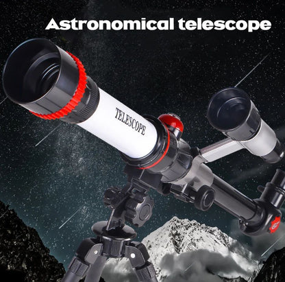 Telescópio Astronômico Profissional Monocular Potente HD Portátil para Observação da Lua, Espaço e Planetas - Presente para Crianças