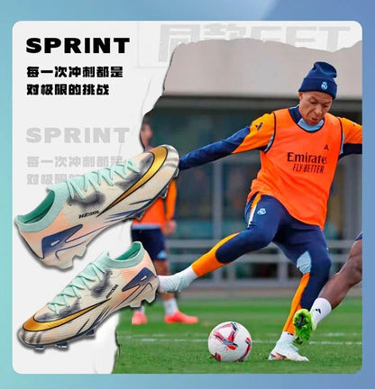 New Men Society Soccer Shoes Cleats Studded Indoor Football Field Boots Professional Training Football Shoes High Quality Match