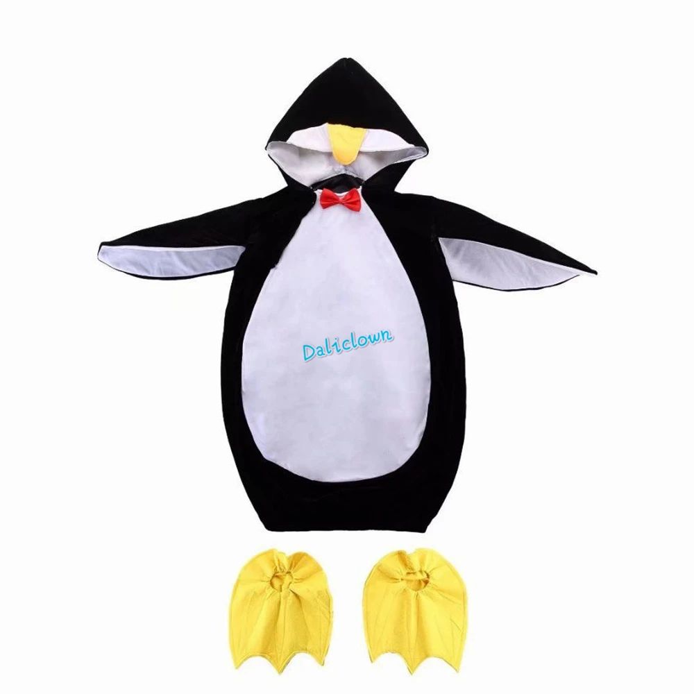 Pingouin Halloween Costume bébé enfants enfant en bas âge infantile garçons filles déguisement Animal Cosplay carnaval fê