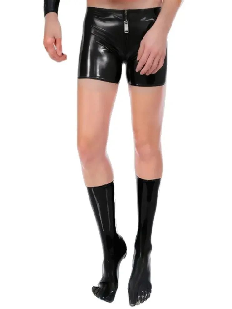 customized gloves latex fetish men catsuit sexy fetish long gloves opera latex handmade rubber bodysuit for men cosplay