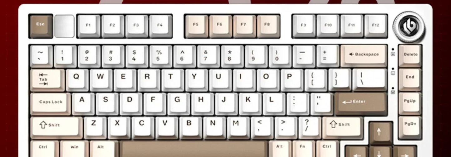 Leobog Hi75C Hi75 Hi75C Pro Kit de Teclado Mecânico Customizado de Alumínio Sem Fio para Jogos Bluetooth 2.4G Teclado Gamer com Hotswap com Fio