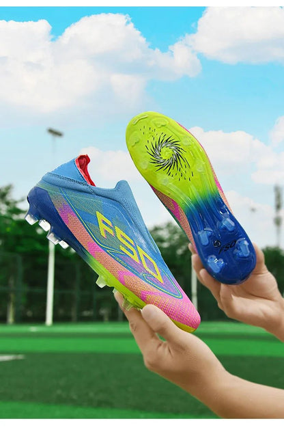 Men Football Boots Professional Society Cleats Original TF/FG Top Quality Indoor Soccer Shoes Booties Comfortable Sneaker Tenis