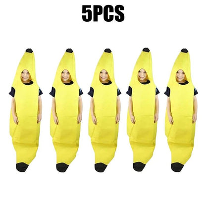 Carnival Costume For Men Funny Sexy Banana Cosplay Adult Fancy Dress Novelty Halloween Christmas Party Decorations Clothing