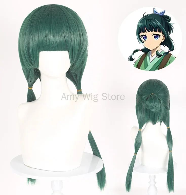 2025 New Maomao Cosplay Jinshi Apothecary Kusuriya No Hitorigoto Wig Hanfu Uniform Kimono Headress Hairpin Halloween Costume