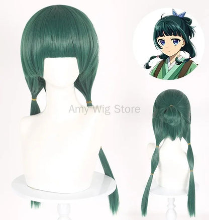 2025 New Maomao Cosplay Jinshi Apothecary Kusuriya No Hitorigoto Wig Hanfu Uniform Kimono Headress Hairpin Halloween Costume