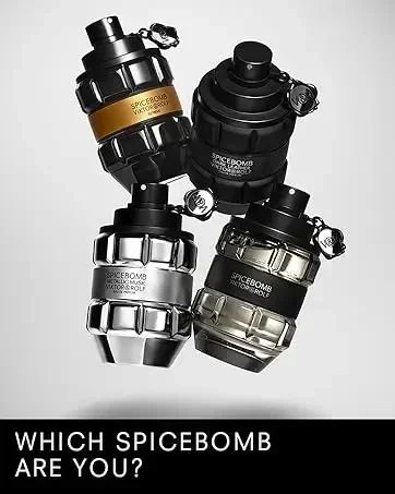 Viktor&Rolf - Spicebomb Extreme Eau De Parfum-Woody & Spice - Cologne for Men - with Notes of Amber & Vanilla Valentine Perfume