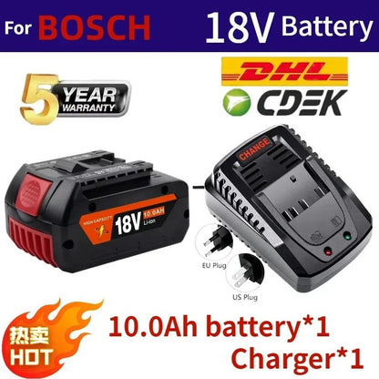 Para bateria Bosch Profissional 18V 12.0Ah, compatível com GBA GBH GSR GSB, bateria de substituição para BAT618 BAT609 BAT620