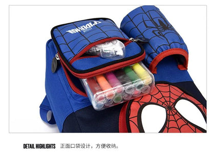 Kindergarten boys and girls schoolbags 3-9 years old children schoolbags cartoon animation Princess Elsa backpack