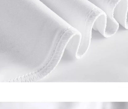 Camiseta masculina de verão 100% algodão puro, marca premium, manga curta, gola redonda, estilo moderno, meio punho, respirável