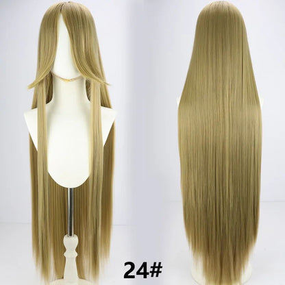 Perucas sintéticas de cabelo rosa com volume de ar, seda de cabelo macia de alta temperatura, cabelo a granel, peruca longa, cacheada, de ondas grandes, lisa, para Cosplay