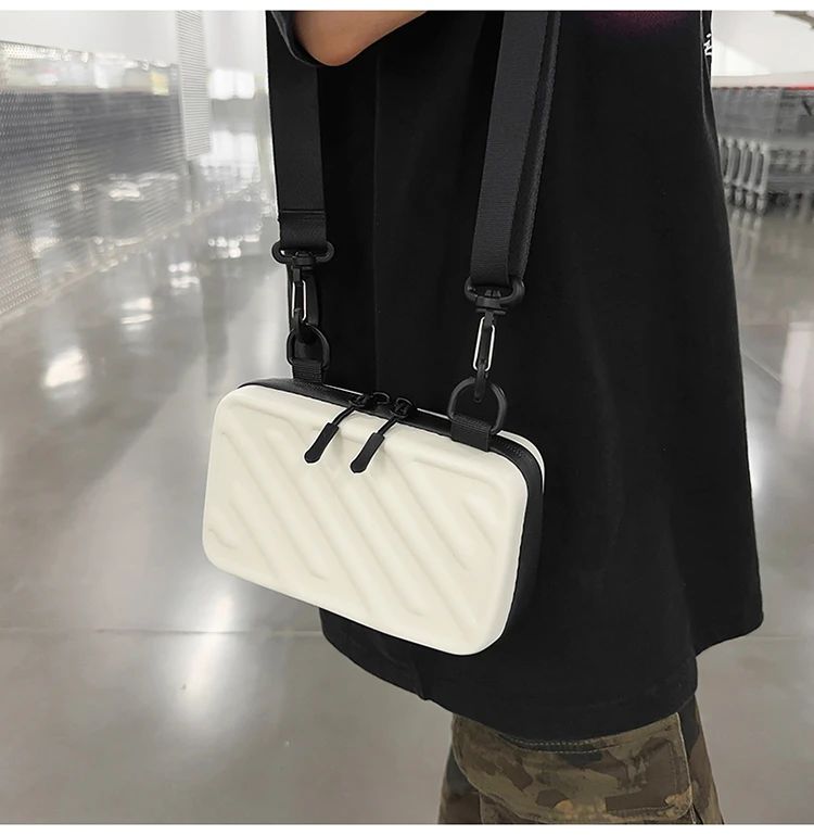 2025 New Men's Bag Fashion Trend Shoulder Bag High Quality Design Crossbody Bag PU Light Luxury Handbags ????? HOT SALE