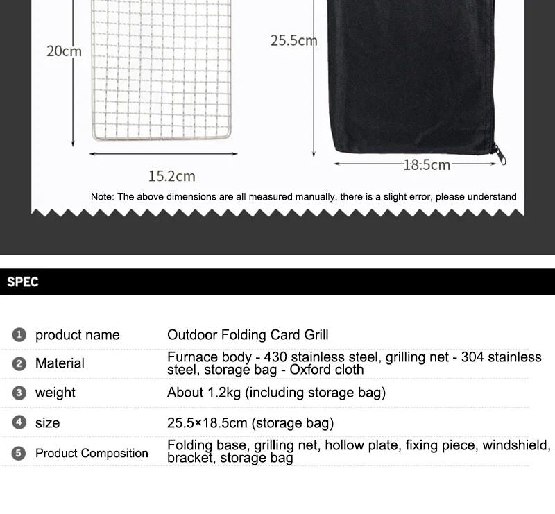 Home Electric Outdoor Folding Card Stove Grill Camping Windproof Incinerator Portable Charcoal Fire Wood Fire Grill