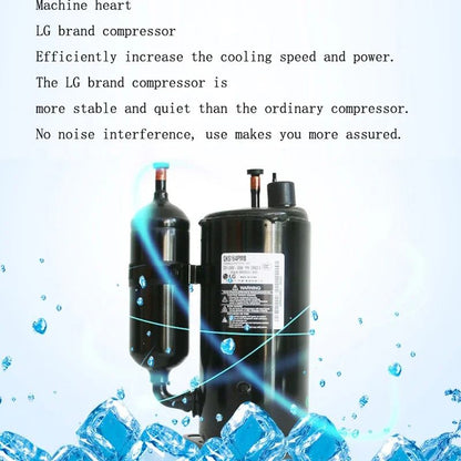 Máquina de Sorvete Expresso Elétrica Comercial Aparelhos de Cozinha Três Sabores Grande Capacidade 220V 110V